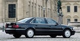 Audi A8 4.2 V8 вид сзади сбоку