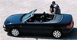 Audi Cabriolet - вид сбоку сверху