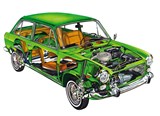 Autobianchi (Autobianchi Primula, разрез)