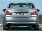 BMW 3 серия (седан 2005, вид сзади)