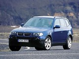 BMW X3 (вид спереди сбоку)