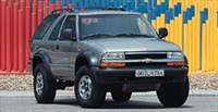 CHEVROLET USA Blazer вид спереди сбоку 2