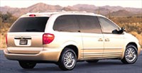 CHRYSLER Town Country вид сзади сбоку