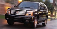 Cadillac Escalade в движении