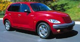 Chrysler PT Cruiser вид спереди в движении