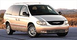 Chrysler Town Country вид спереди сбоку