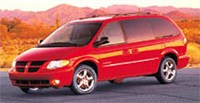 DODGE Caravan вид спереди сбоку