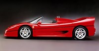 FERRARI F50 (вид сбоку)