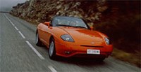 FIAT Barchetta на дороге