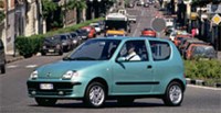 FIAT Seicento на дороге 1