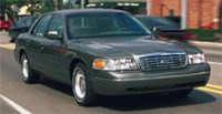 FORD Crown Victoria в движении