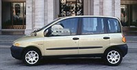 Fiat Multipla вид сбоку