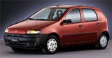 Fiat Punto вид спереди сбоку