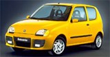 Fiat Seicento вид спереди сбоку