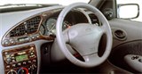 Ford Fiesta интерьер автомобиля с правым рулем