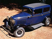 Ford V-8 2-door sedan. 1932