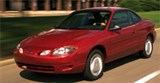 Ford Escort вид спереди в движении