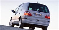 Ford Galaxy вид сзади