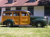 Ford V8 Woody Deluxe. 1940