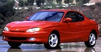 HYUNDAI Coupe вид спереди сбоку