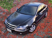 Honda Legend (вид сверху)