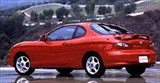 Hyundai Coupe вид сзади сбоку