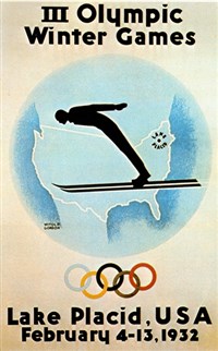 III зимние олимпийские игры (плакат) [спорт]