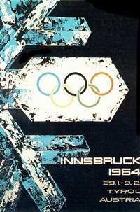 IX ЗИМНИЕ ОЛИМПИЙСКИЕ ИГРЫ (плакат) [спорт]