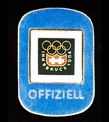 IX зимние олимпийские игры (значок официальных лиц) [спорт]