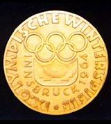 IX зимние олимпийские игры (реверс памятной медали) [спорт]