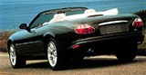 Jaguar XK8 вид сзади