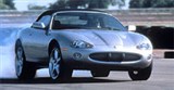 Jaguar XKR на спортивном треке 1