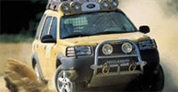 Land Rover Freelander в движении