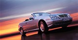 MERCEDES-benz CLK Convertible вид спереди сбоку