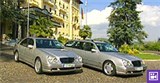 MERCEDES-benz E 55 AMG (видеофрагмент)