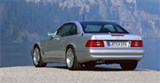 MERCEDES-benz SLK вид сзади