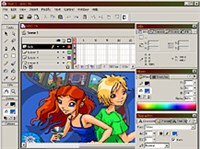 Macromedia Flash 5 (интерфейс)