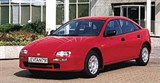 Mazda 323 вид спереди сбоку