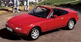 Mazda MX-5 вид спереди сбоку