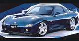Mazda RX-7 вид спереди сбоку