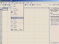 Microsoft Excel 2002 (интерфейс)