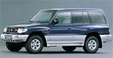 Mitsubishi Pajero вид спереди сбоку