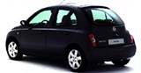 Nissan Micra (вид сзади)