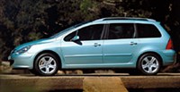 Peugeot 307 SW (вид сбоку)