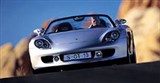 Porsche 911 Turbo вид спереди в движении