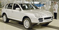 Porsche Cayenne (в сборочном цехе)