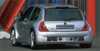 Renault Clio вид сзади