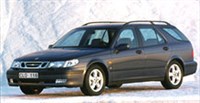 Saab 9-5 Универсал вид сбоку