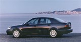 Saab 9-5 седан вид сбоку