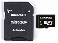 SecureDigital (MicroSD c адаптером)